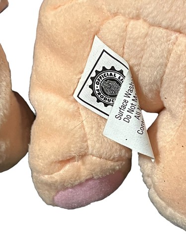 2- 5”Vintage 1997 Harley Davidson Biker Pig Stuffed Plush Toy - Picture 5 of 7