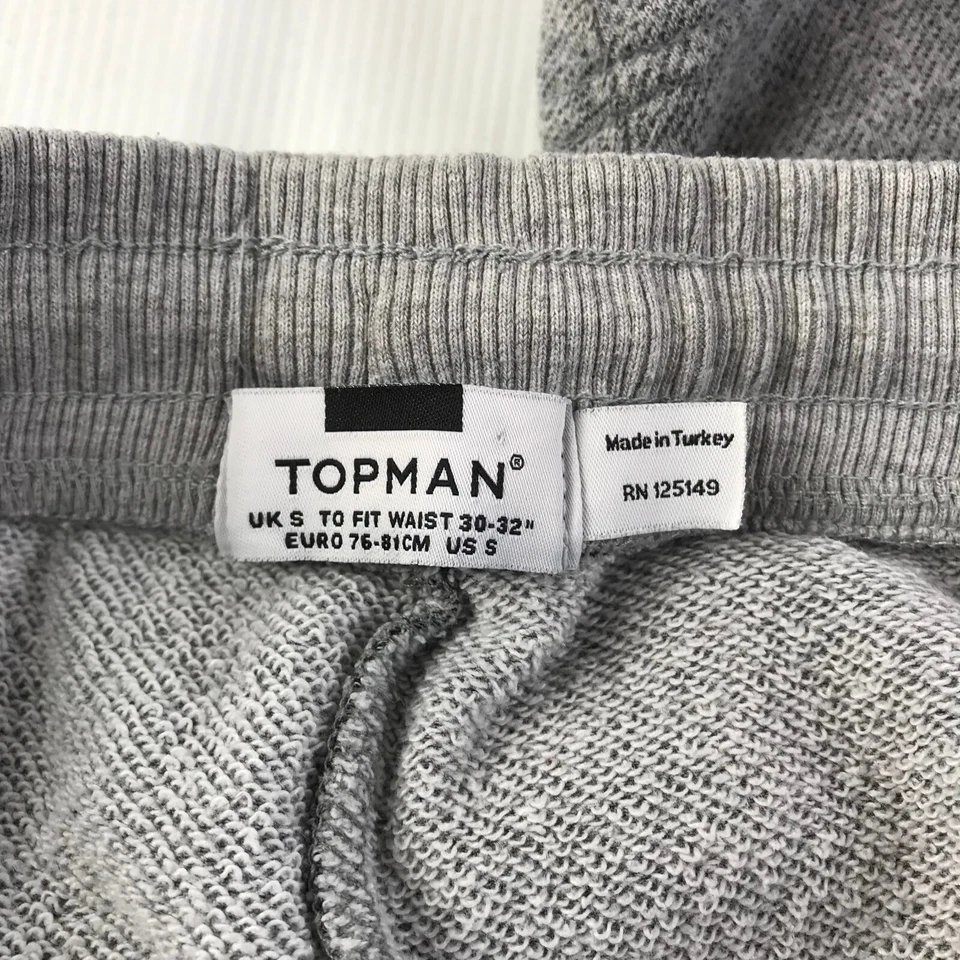 Pantalones Cortos Topman Gris Talla UK Pequeño Foto 2 de 4