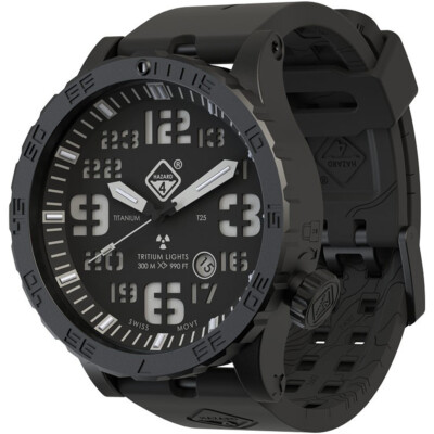 Hazard 4 Heavy Water Diver Armbanduhr Herren Tritium Explorer Nightwatch GGYG
