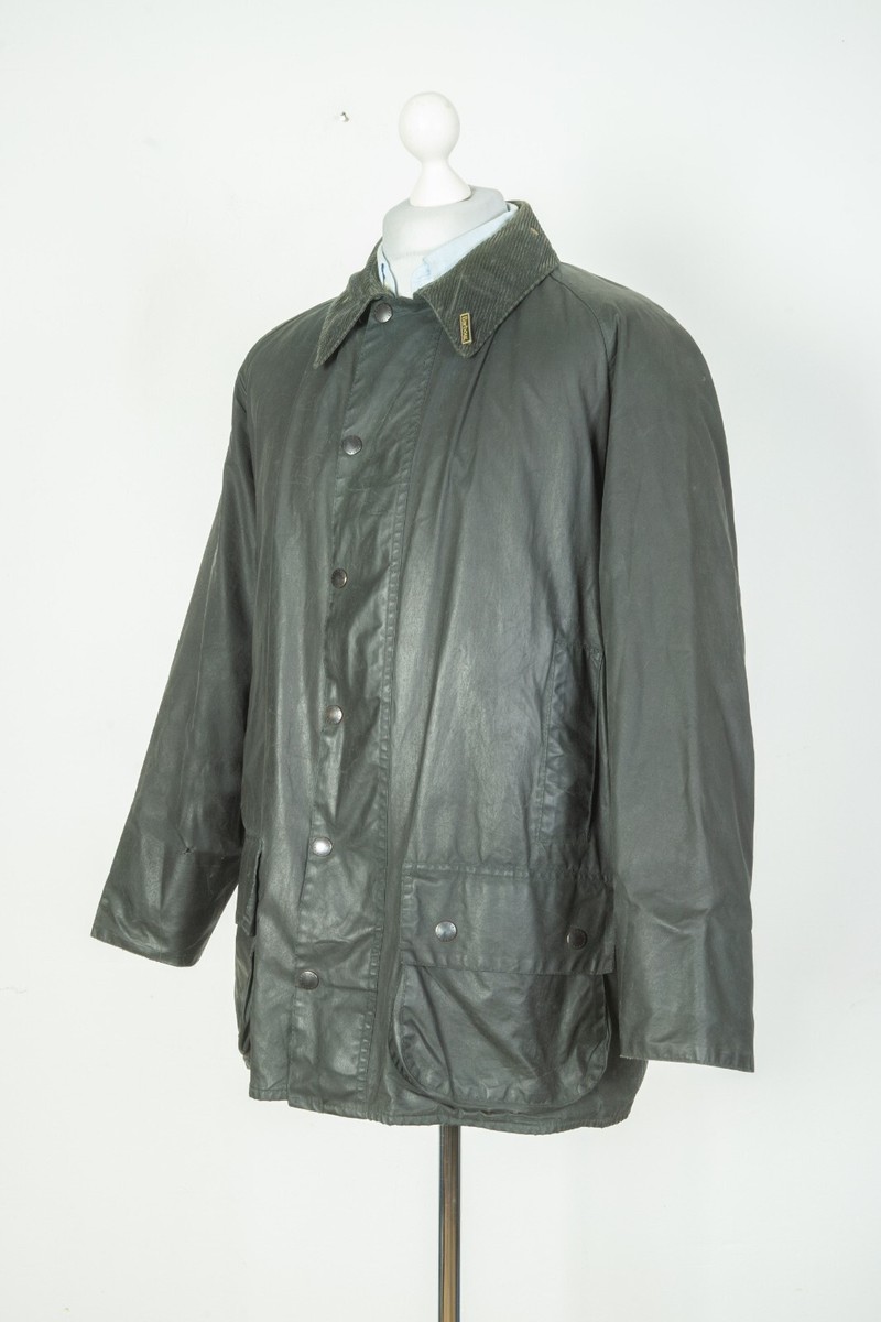 小物 BARBOUR BeauFort C40/102cm Barbour Jacket Beaufort waxed C42 / 107 cm L - Vintage Store