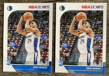 2019-20🔥Panini NBA Hoops #253🔥Josh Reaves🔥 Dallas Mavericks Rookie (Lot Of 2)