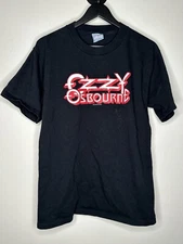 Vintage Ozzy Osbourne 2000 Logo T Shirt Size M All Sport Tag Single Stitch
