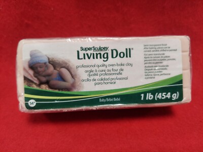 Sculpey Baby Super Living Doll Clay 1lb