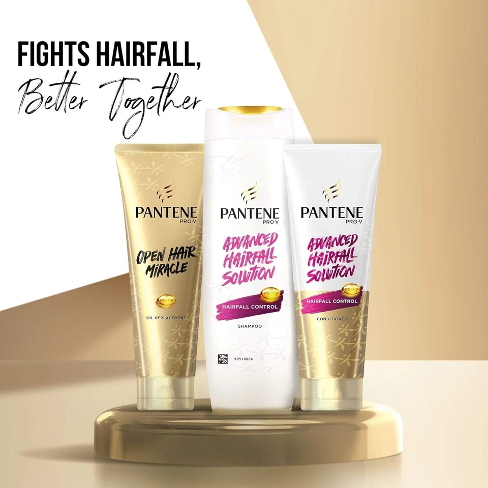 Pantene Advanced Hairfall Solution, Anti-Hairfall Conditioner for Women, 180ML - Image 3 of 4