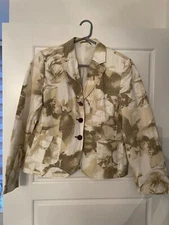 multicolour short basic  jacket 14