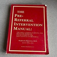 THE PRE-REFERRAL INTERVENTION MANUAL By Steph...