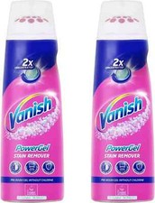 VANISH Fabric Stain Remover Gold Prewash Power Gel 200 ml, Pack of 2