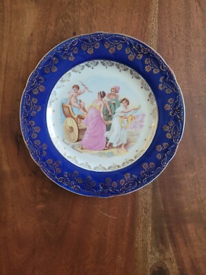 German KPM Decorative Porcelain Plate 7.25 inches | eBay
