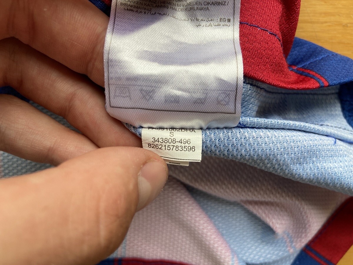 Maillot FC Barcelone Domicile 2009/2010 – Taille M Homme, Modèle Basique Nike – Rare Occasion