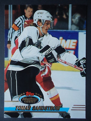 NHL 25 Tomas Sandstrom Los Angeles Kings Stadium Club 1993/94