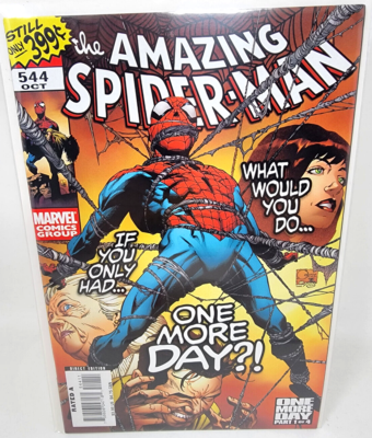 AMAZING SPIDER-MAN #544 2007 Marvel 8.5 One More Day Joe Quesada