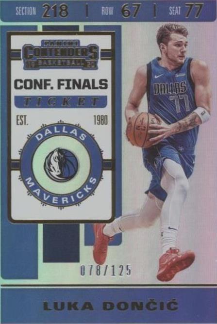 Panini Contenders Luka Donƒçiƒá 2019-20 #73 | Updated Sep 2026