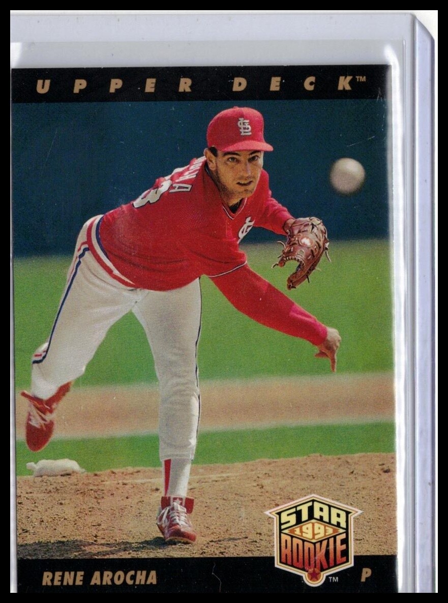 1993 Upper Deck #3 Rene Arocha Gold Hologram