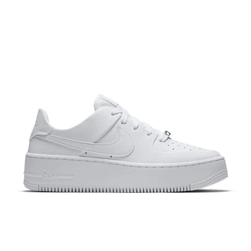 atómico a la deriva tensión Size 9 - Nike Air Force 1 Sage Low Triple White W | eBay