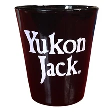 YUKON JACK BLACK SHOT GLASS