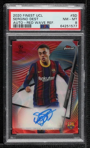 2020-21 Topps Finest UCL Sergino Dest #FA-SD
