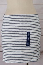 NWT Womens GAP Ethnic Skirt Lined Zipper 100 Cotton Striped - 268965 T45