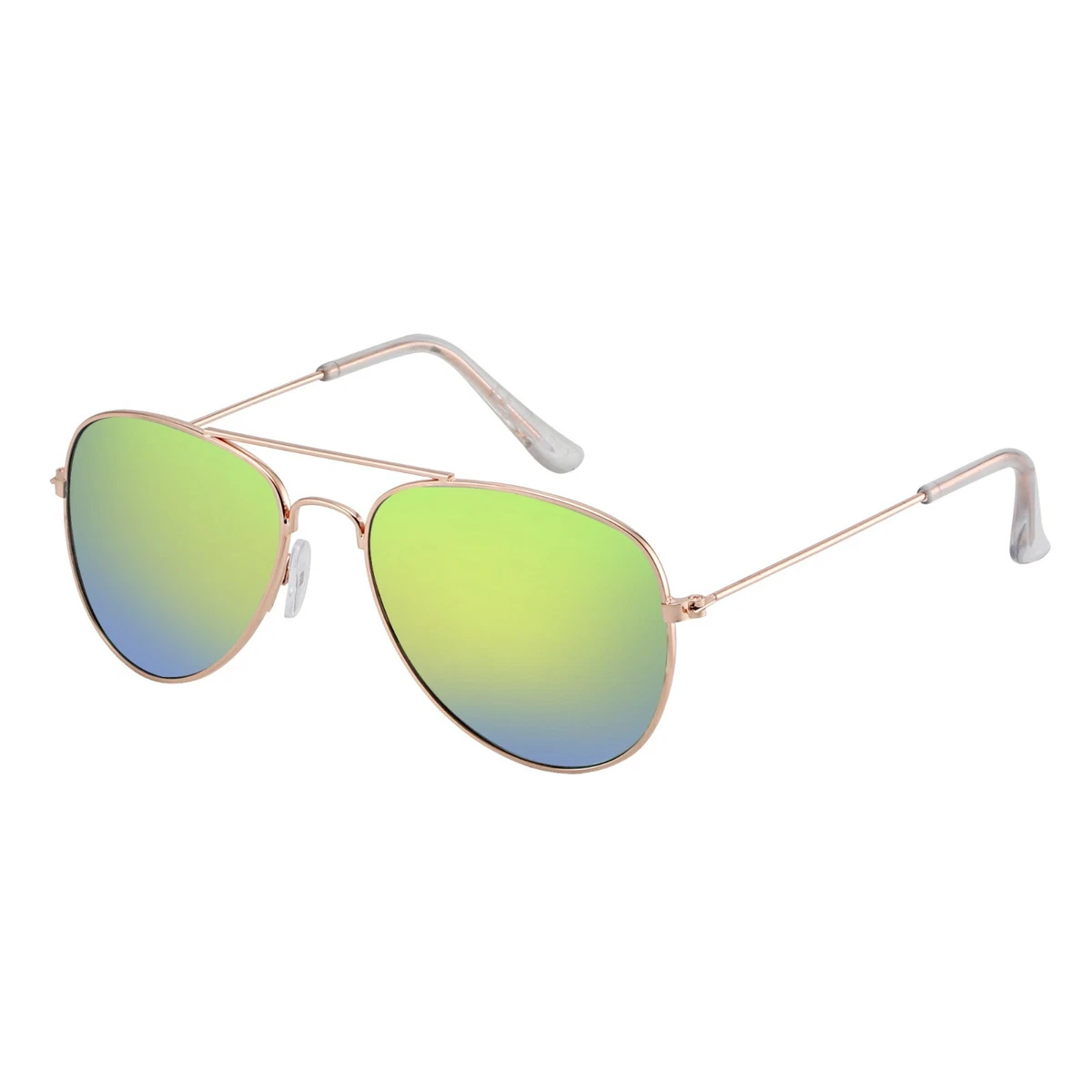Kinder Sonnenbrille silber verspiegelte Gläser UV 400 Jungen Mädchen Kinder