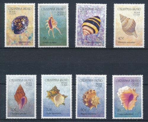 [BIN11660] Christmas Island 1992 Shells good set of stamps very fine MNH val $25 - Afbeelding 1 van 1