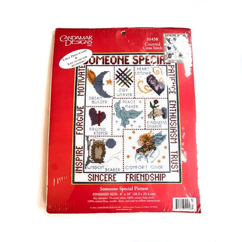 Candamar Designs #51458 "Someone Special" Counted Cross Stitch Kit NEW Sealed - Picture 2 of 4