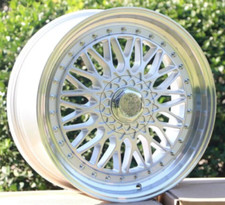 18x8 35 5x1205x112 Rs Mesh Style Wheels Silver Machined Lip 18 Rims Set 4 18x8 35 5x1205x112 Rs Mesh Style Wheels Silver Machined Lip 18 Rims Set 4