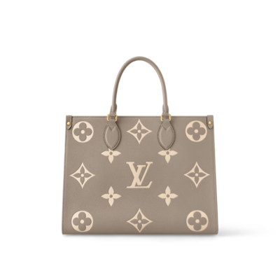 美品Louis Vuitton オンザゴーpmM45494 NIB Louis Vuitton OnTheGo MM Dove/Cream M45494💯% Authentic 🥇 | eBay