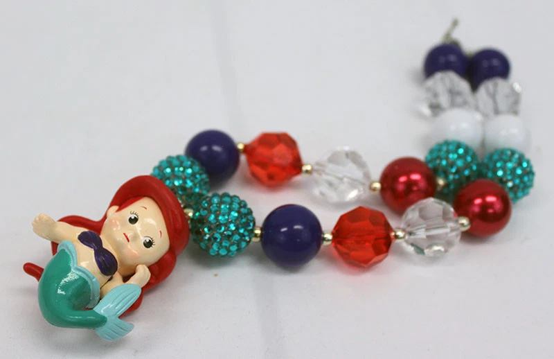Mermaid hot sale bead necklace