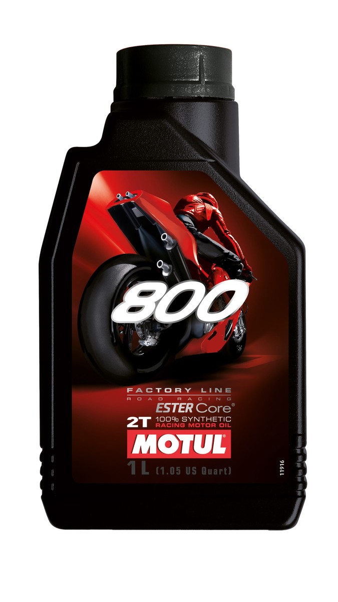 Motul 800 2T Road Racing Öl – Ester-Zweitaktöl In Praktischer 4x1 Liter Packung, Ideal Für Motorräder Und Rennsport