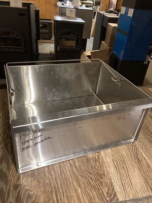 Harman Mag Stoker Coal Stove Ash Pan- Stainless Steel 17x13x7.5” CS0115