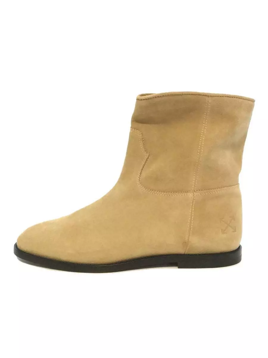 Off white suede boots 2025