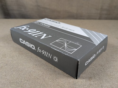 Vintage Casio FX-911N Calculator Solar Scientific - Unused Old Stock - Picture 9 of 12