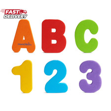 Munchkin  Learn  Bath Letters and Numbers 36Pc Toddler Bath Toy