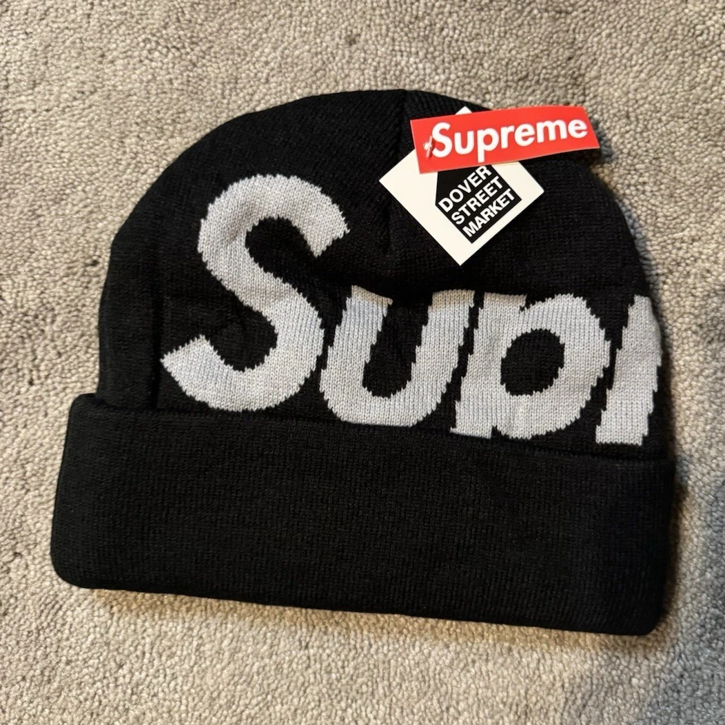 Supreme Beanie Black Hats for Men for sale | eBay
