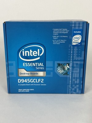 *BRAND NEW* Intel D945GCLF2 Essential Series DDR2 667/533 Memory *SEALED BOX*