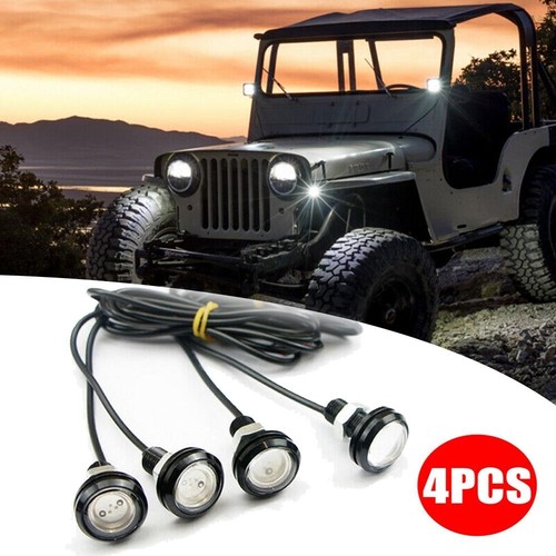 Hot Sale Brand New LED Light Grille Lighting Raptor Style 12V DC 4pcs 6000K - Picture 17 of 24