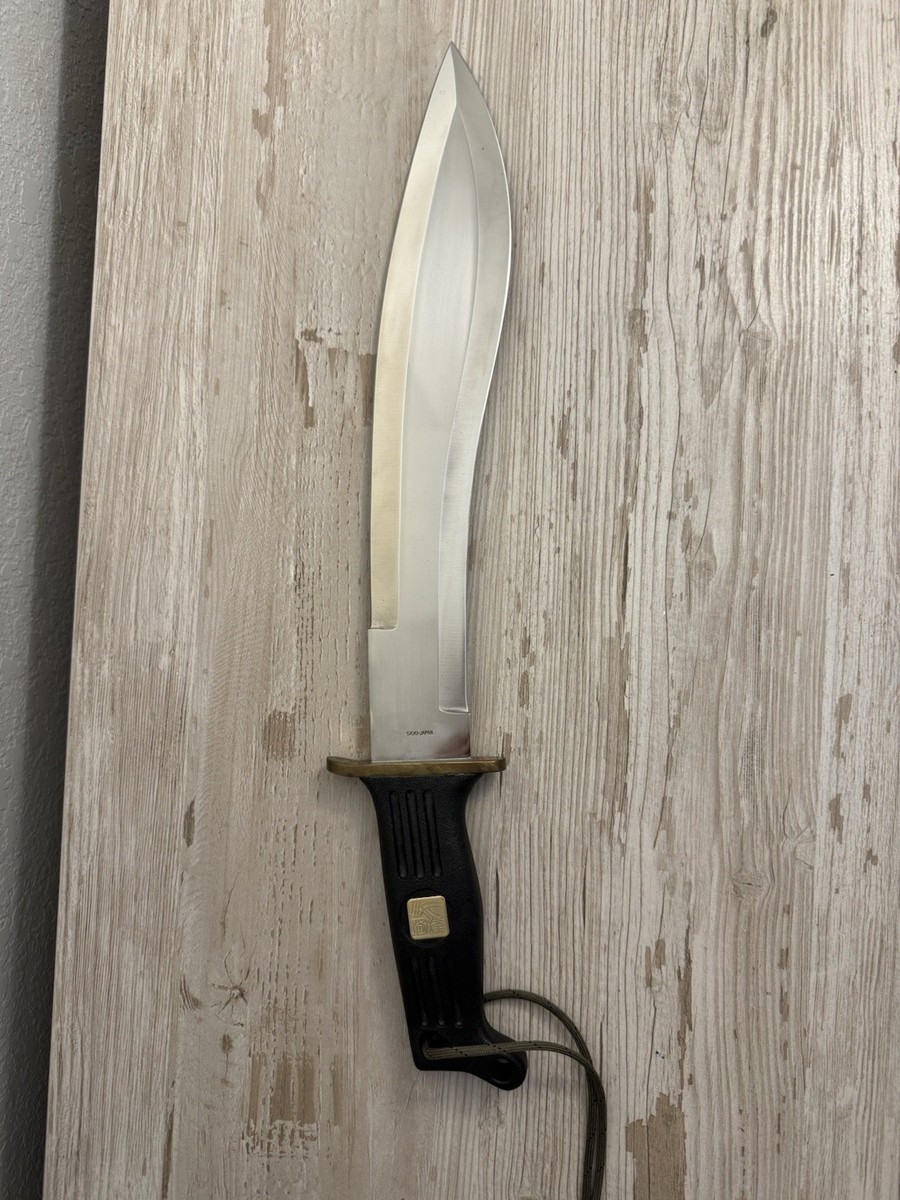 Rare Al Mar Pathfinder Kurki Machete Knife Seki Japan In Great