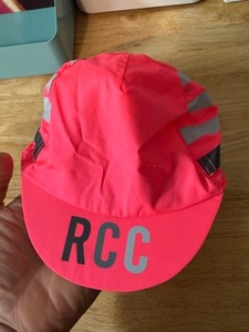 Rapha Lightweight RCC Cycle Club Pink Cycling Head Cap