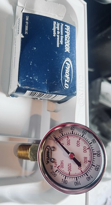 #ad PFPG200K PROFLO PRESSURE GAUGE 2 INCH 50.8 MM $10.00
