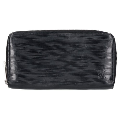 Louis Vuitton Zippy Epi Leather Wallet Used Brown Compact From Japan