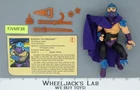 Shredder SOFT HEAD 100% Complete Teenage Mutant Ninja Turtles Playmates 1988