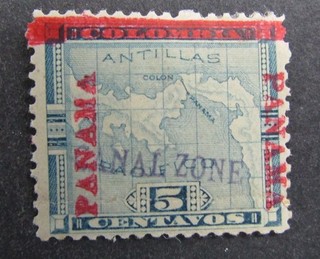 Sello de la zona del canal de Estados Unidos nystamps # 2 como nuevo OG H $300 L3x3040