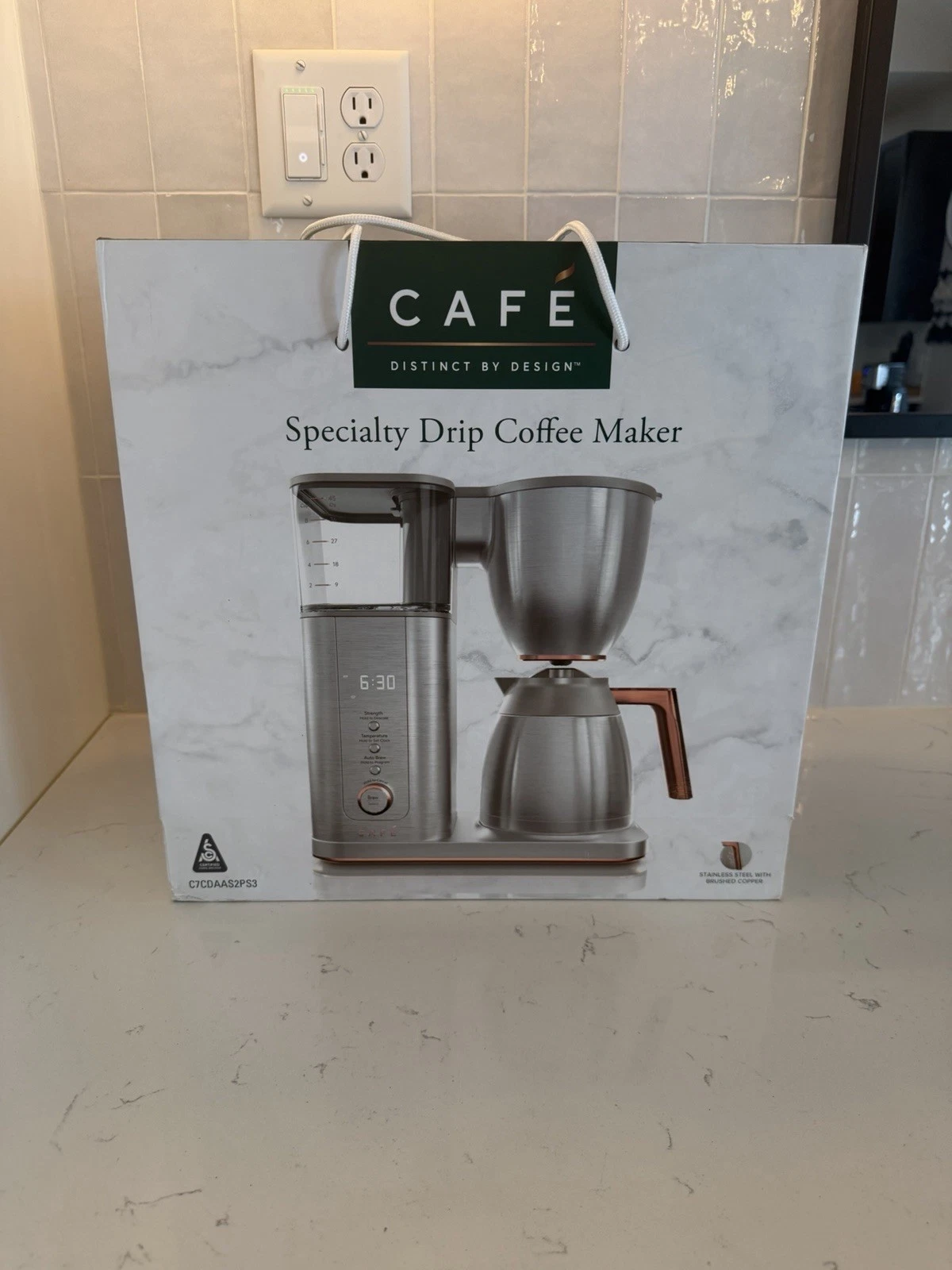 Café Specialty Drip Coffee Maker | 10-Cup Insulated Thermal Carafe Stainless