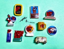 Série de Fève LA VACHE QUI RIT LES PUBS 2010 Complète 10 Fèves