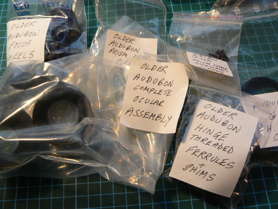 USED PARTS for 1970`s SWIFT AUDUBON PORROPRISM BINOCULARS - RARE FIND! - Image 4 of 4