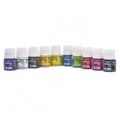 Pebeo Setacolor Textilfarbe 45 ml, Deckend, Permanent, Iron Fix
