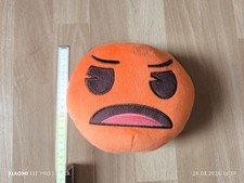 Pluszak / pluszowa zabawka Angry Emoji Orange