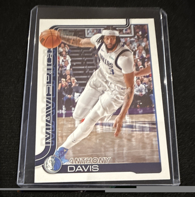 Topps 2025-26 Topps Anthony Davis Dallas Mavericks #169 Base Set Basketball Card
