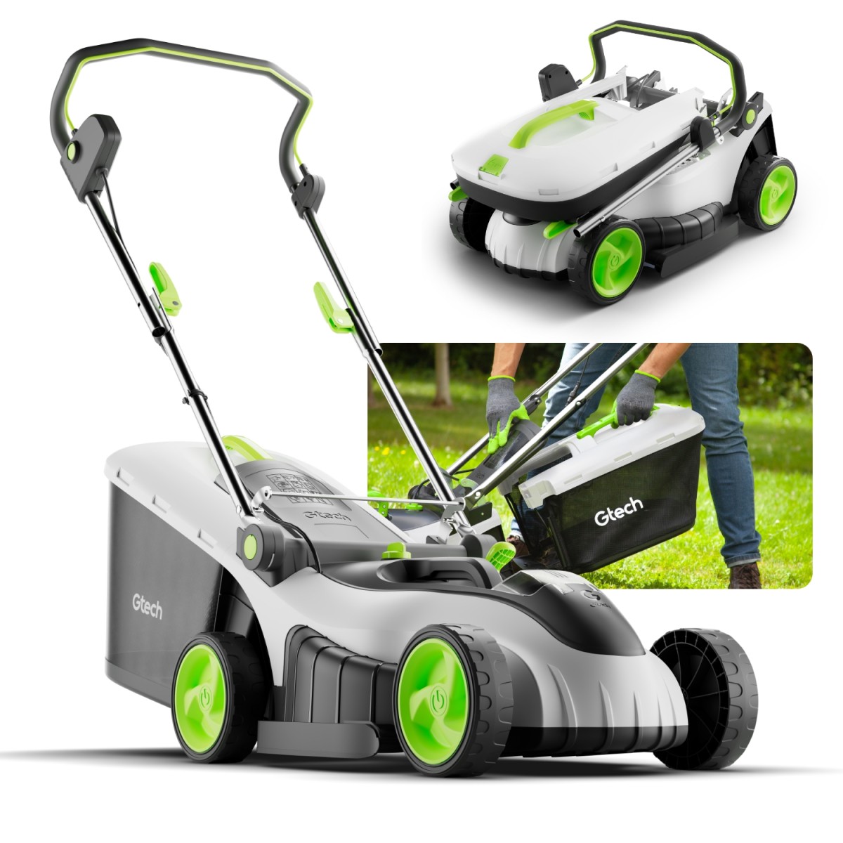 Electric Lawn Gtech Lawnmower Reviews Cordless Lawn Mower CLM50