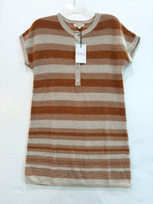 NWT Promesa Stripe Knit Mini Sweater Dress Size Small