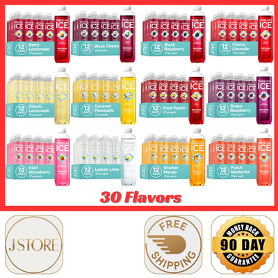 Sparkling Ice, Sparkling Water, Zero Sugar, 17 fl oz, 12 Pack, Select Flavor.